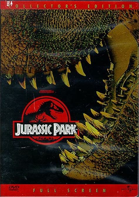 Jurassic Park Collectors Edition Fullscreen Dvd 1993 Dvd Empire
