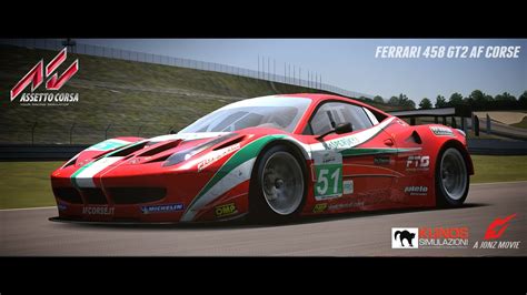 Assetto Corsa Ferrari 458 GT2 4k YouTube
