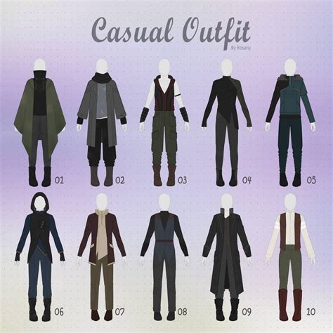 Closed Casual Outfit Adopts 29 Male By Rosariy On Deviantart
