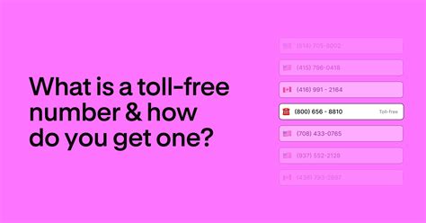 What Is A Toll Free Number And How Do You Get One Openphone