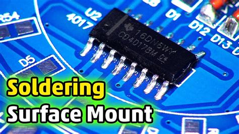 How To Solder Surface Mount Components Hardware And Electronics 04
