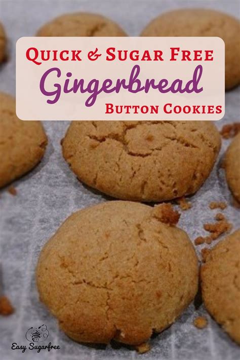 'tis the season for treating yourself (and your loved ones). Sugarfree Gingerbread Cookie Recipe