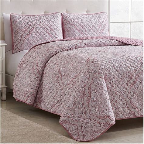 Royaloak adana turkish electric fabric. Mellanni Bedspread Coverlet Set Medallion-Coral ...