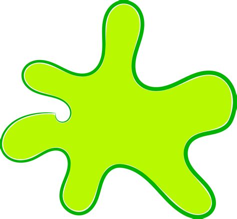 Green Splatter Png Clipart Best