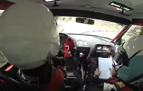 Interior de Julio Afonso y Aythami Díaz en el Rallysprint Cielo de La