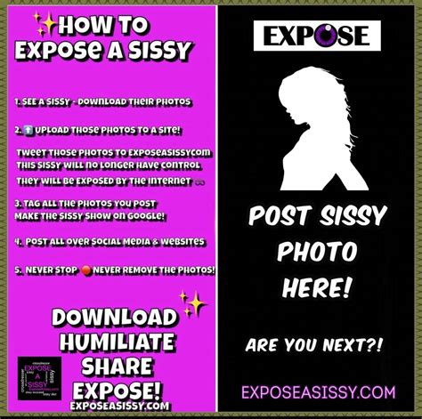How To Expose A Sissy And Exposure Rules
