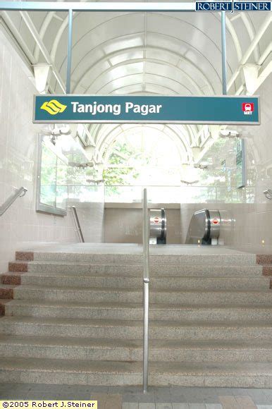 Entranceexit G Tanjong Pagar Mrt Station Ew15 Image Singapore