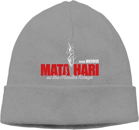 Mata Hari Musical Logo Beanie Hat Skull Cap For Men Women