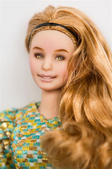Barbie Repaint Ooak Custom Doll Curvy Mtm Made To Move Etsy