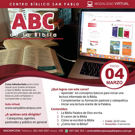 San Pablo Perú Curso Virtual Abc De La Biblia