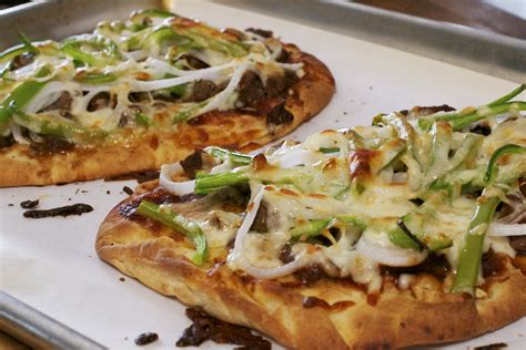 Philly Cheesesteak Flatbread What The Forks For Dinner