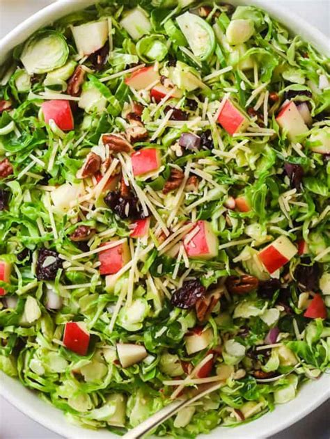 Brussels Sprout Salad — Her Wholesome Kitchen
