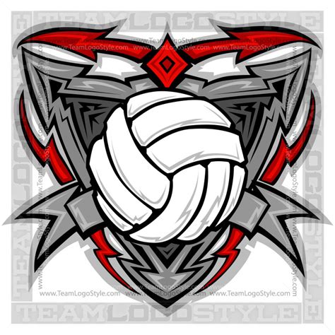 Tribal Volleyball Art Vector Clipart Tribal Background