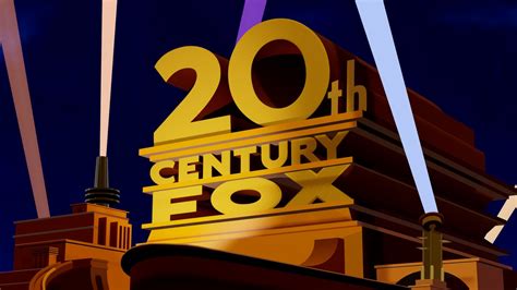 20th Century Fox Corporation Logo 1956 1967 Download Free 3d Model