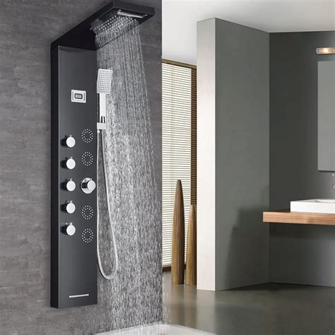 Zovajonia Shower Panel Tower System Multi Function Shower Tower