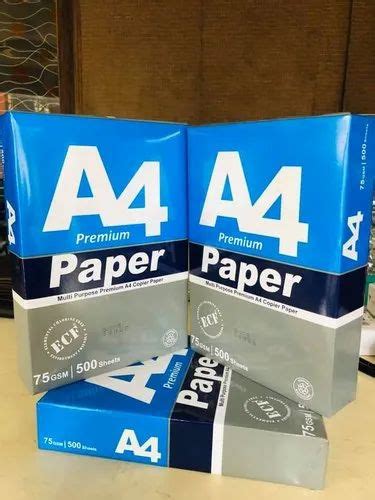 White A4 Copier Paper Size 210 X 297 Mm At Rs 145ream In Saharanpur