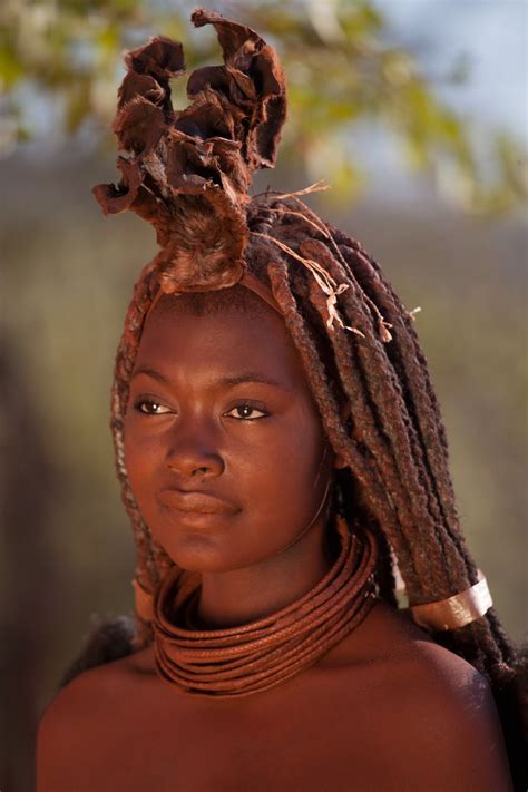 A Young Himba Woman In Her Village Smithsonian Photo