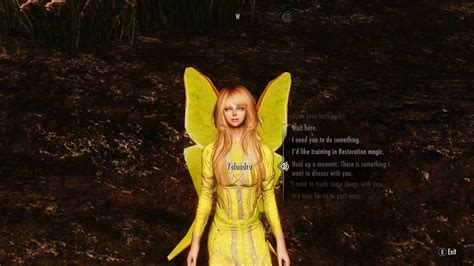 Skyrim Mods Pc Vnpc Rdo Pretty Fairy Trainers Youtube