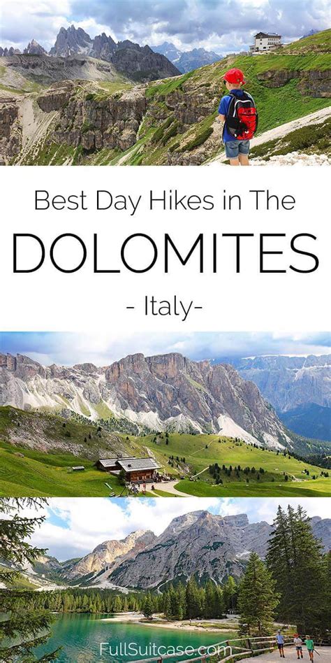 5 Stunning Easy Day Hikes In The Dolomites Italy Tips And Map Italy