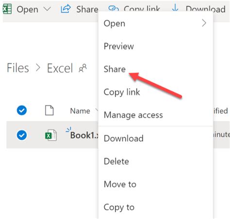 How To Share Onedrive Files
