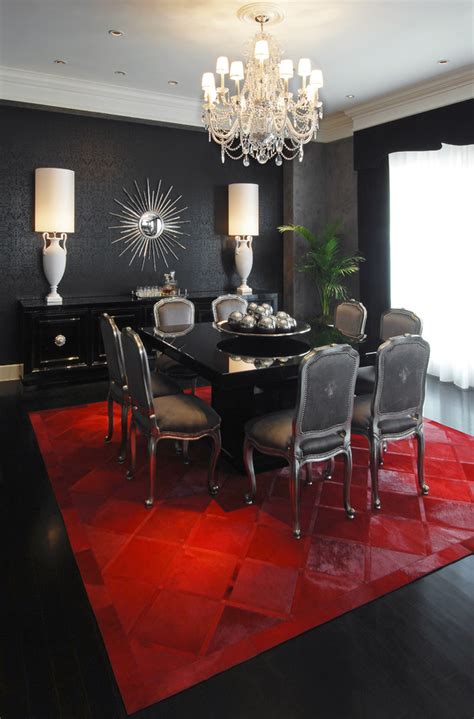 Italian Lacquer Dining Room Furniture