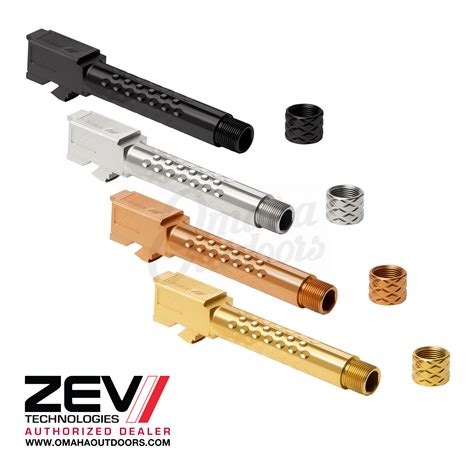 Zev Technologies Glock 19 Gen 34 Threaded Barrel 12x28 Bbl 19 Ds