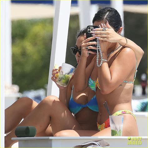Vanessa Hudgens Wears Colorful Bikini For Beach Day In Italy Photo Bikini Stella