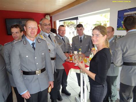 Bundeswehr Feierliches Gel Bnis Und Vereidigung Von Rekruten In Leimen