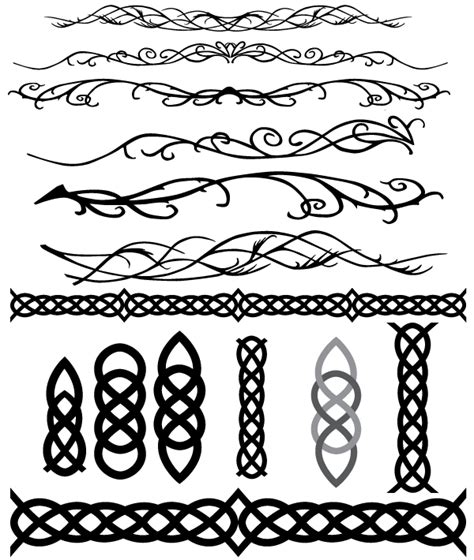 Celtic Knot Border Vector At Getdrawings Free Download