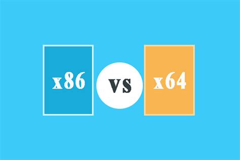 What Is The Difference Between 32 Bit And 64 Bit X86 Vs X64
