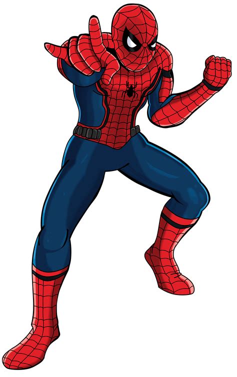 Spider Man Standing Clip Art