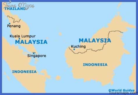 malaysia political map with capital kuala lumpur national borders images