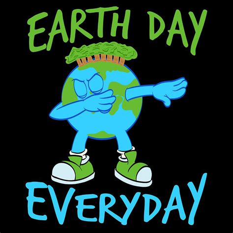 Check out our earth day graphics selection for the very best in unique or custom, handmade pieces from our shops. Earth Day Dabbing Earth Blast Is A Graphic Design That Has ...