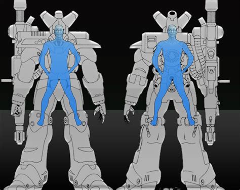 Palladium Books Rifts G 10 Glitter Boy Power Armor Rift Armor Concept
