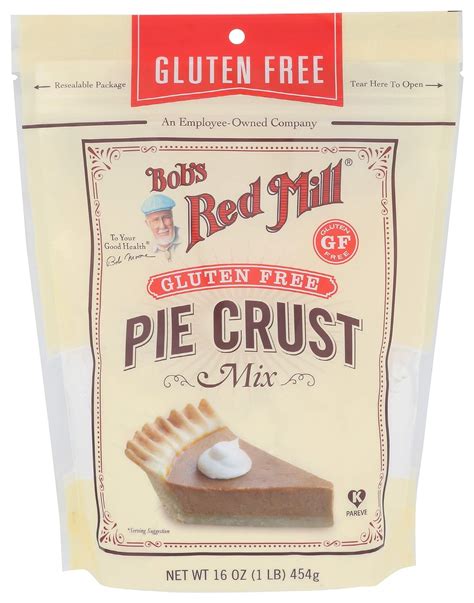 Bobs Red Mill Gluten Free Pie Crust Mix 16 Oz Grocery