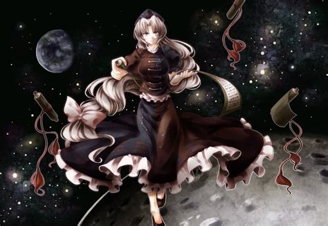 Planets Touhou Moons Cross 720p Outer Dark Video Games Black