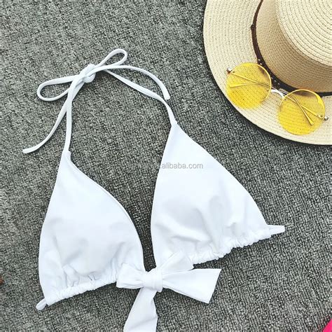 2019 Dental Floss Smallest Bikini Front Tie Two Piece Swimsuit Buy Dental Floss Bikini