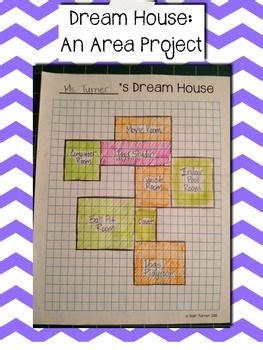 A desire to follow simple methods to build 3d houses and offices. Dream House: An Additive Area Project (Common Core FREEBIE!) | Math projects, Math classroom ...