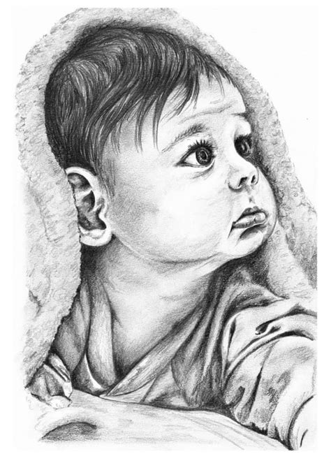 Pencil drawing is an art form that has been prevalent in the creative world from years. Baby Drawings - Sketches and Pencil Portraits of Babies