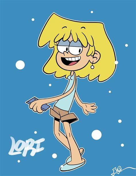 A Cartoon Character With Blonde Hair And Glasses Walking In The Snow