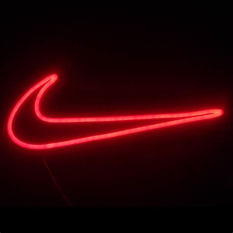 Nike Swoosh Neon Sign Brands And Social Led Neon Decor Neon Factory