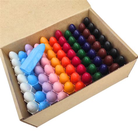 Retsol Hexagon Crayon Big Box 77 Pack Nz Crayons Ltd