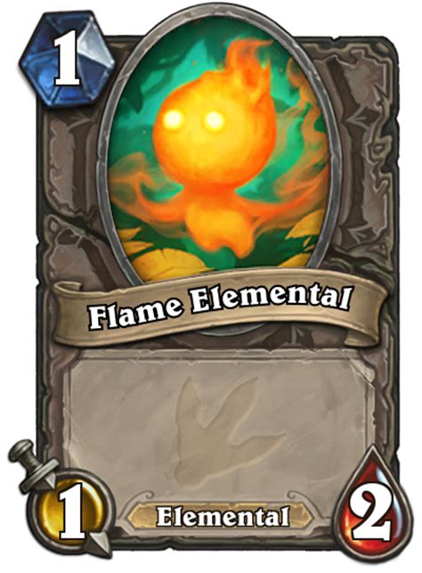 Flame Elemental Hearthstone Heroes Of Warcraft Wiki Fandom Powered