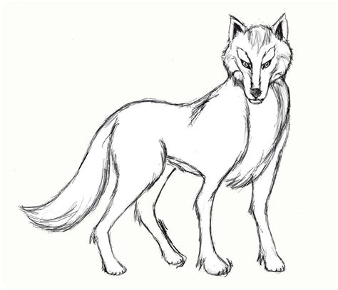 Wolf Body Pencil By Marissawalker On Deviantart