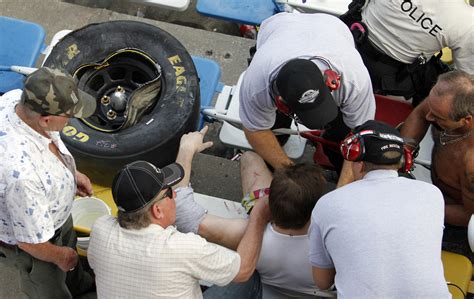 Nascar Crash Sends Car Debris Into The Stands At Daytona Wusf News