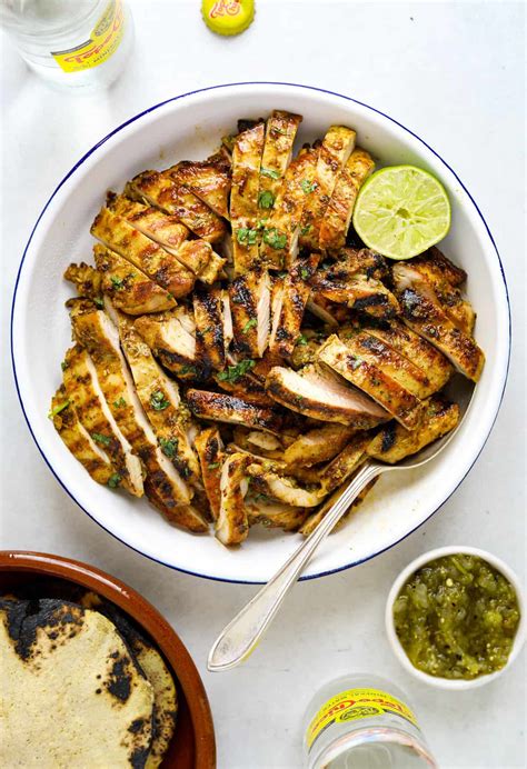 Mexican Grilled Chicken Marinadeperfect For Tacos Fajitas Burritos