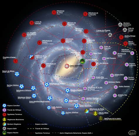Carte De La Galaxie Galaxy Map Mass Effect By Samus Cosplay On