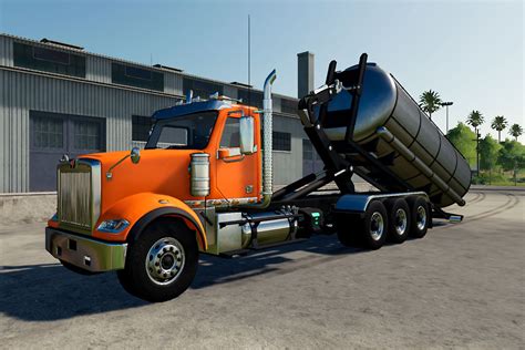 Download The Western Star 4900 Day Cab Hooklift Fs19 Mods