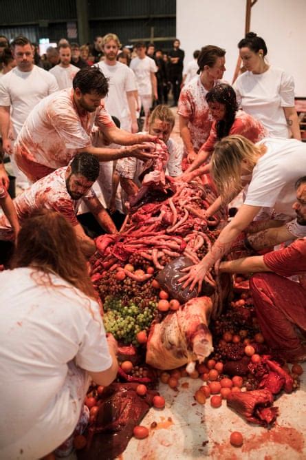 Can Blood Guts And Gore In Art Be Beautiful Nitsch Shows It Can