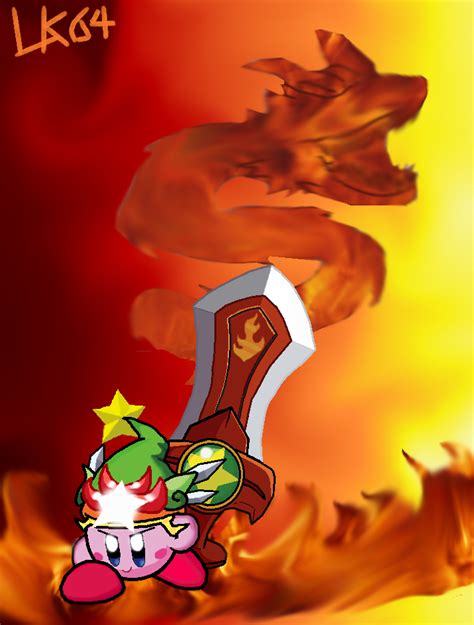 Ultra Flame Sword Kirby By Luigikirby64 On Deviantart